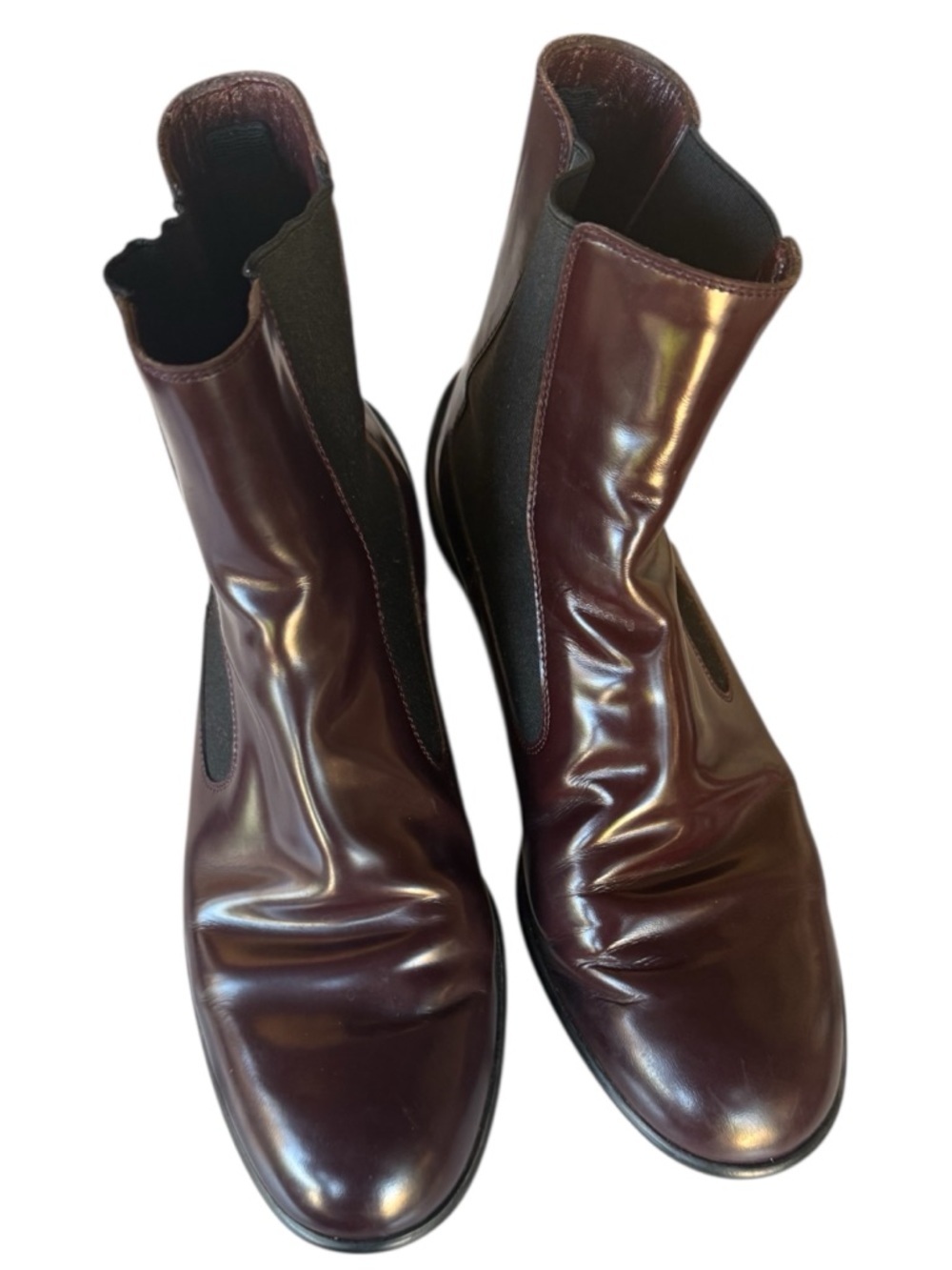 Vintage 90’s Oxblood Tod’s slip-on ankle boots sz 7
